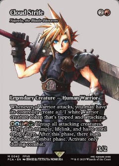 Najeela, the Blade-Blossom - Cloud Strife Final Fantasy- Through the Ages